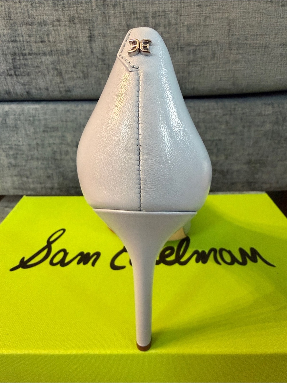 Sam Edelman Hazel Blue Pointed-Toe Stiletto Pump - Picture 4 of 7